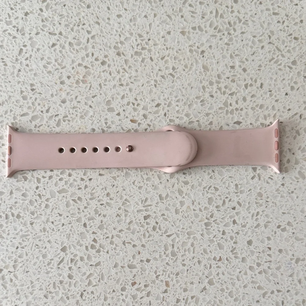 Apple Silicone Pink Smartwatch Band